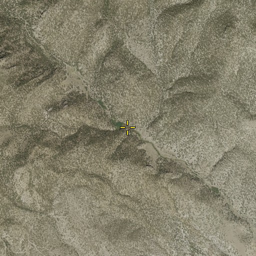 Aerial/Satellite Image of Water Canyon Spring, NV