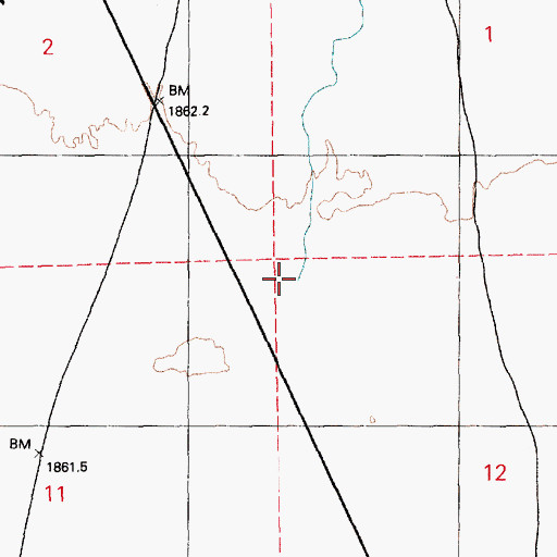 Topographic Map of Long Valley Slough, NV