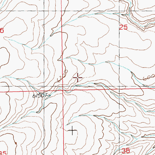 Topographic Map of Mahogany Basin, NV