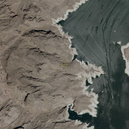 Aerial/Satellite Image of Blue Slide, NV