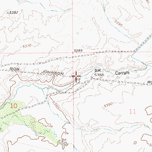 Topographic Map of Lamb Reservoir (historical), NV
