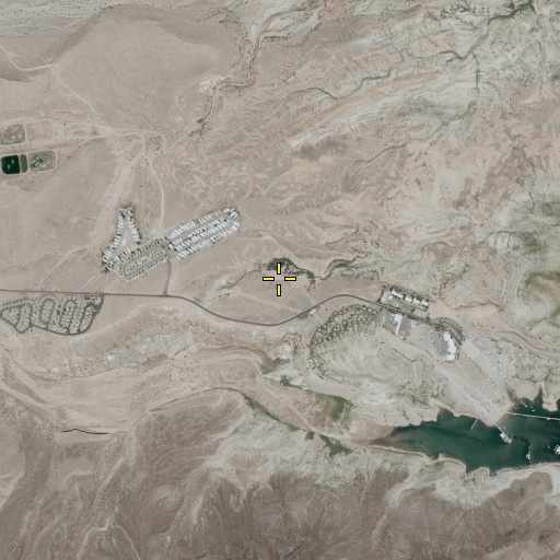 Aerial/Satellite Image of Echo Bay, NV