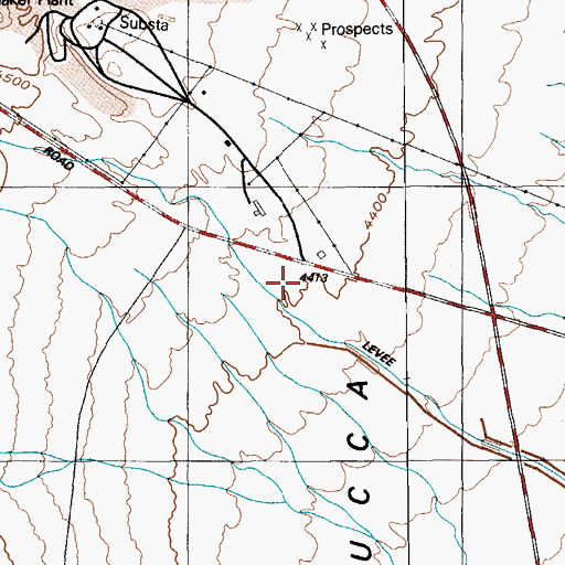 Topographic Map of Gap Wash, NV