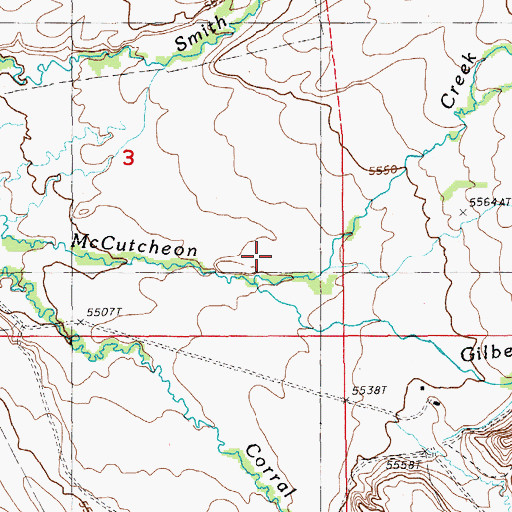 Topographic Map of Governor Bradleys House (historical), NV
