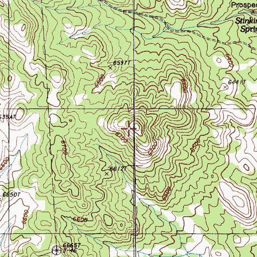 Topographic Map of Whistler Range, NV