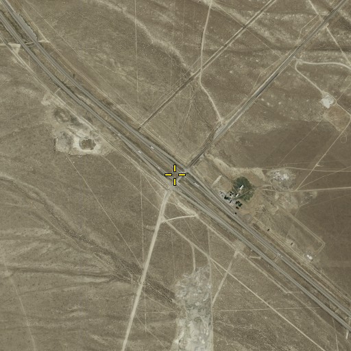 Aerial/Satellite Image of Oasis Interchange, NV