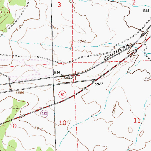 Topographic Map of Omar, NV