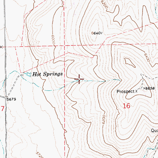 Topographic Map of Chicken Seep Spring, NV