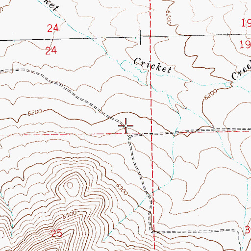 Topographic Map of Wilson Spring, NV