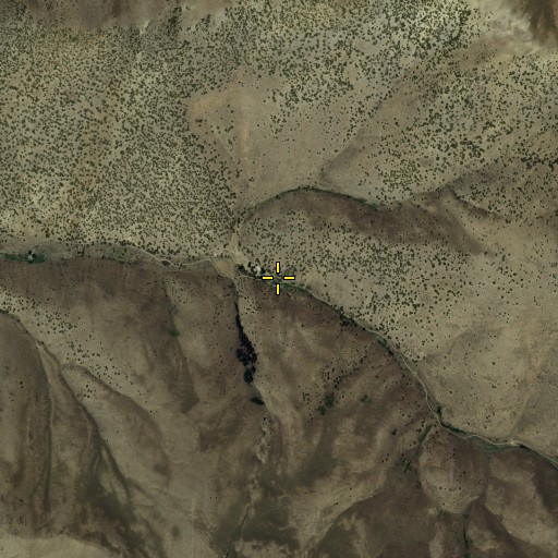 Aerial/Satellite Image of Three Forks Spring, NV