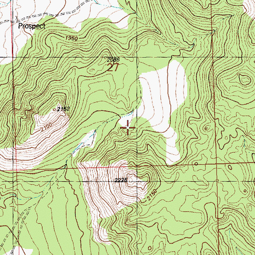 Topographic Map of Battle Spring Number One, NV