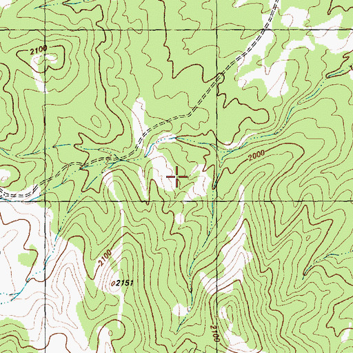 Topographic Map of Black Rock Spring, NV