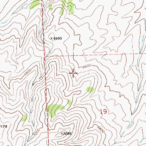 Topographic Map of Sheep Spring, NV