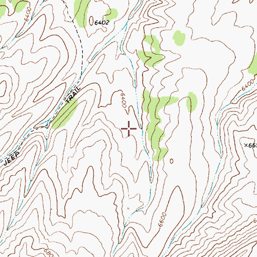 Topographic Map of Himmel Springs, NV