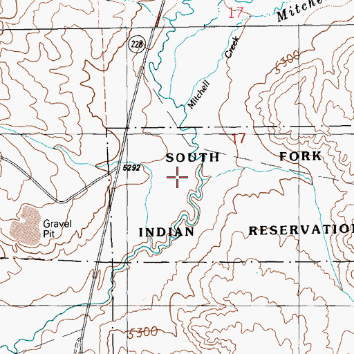 Topographic Map of Beacheys Station, NV