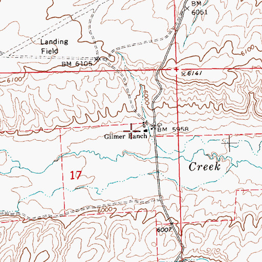 Topographic Map of Morlan (historical), NV