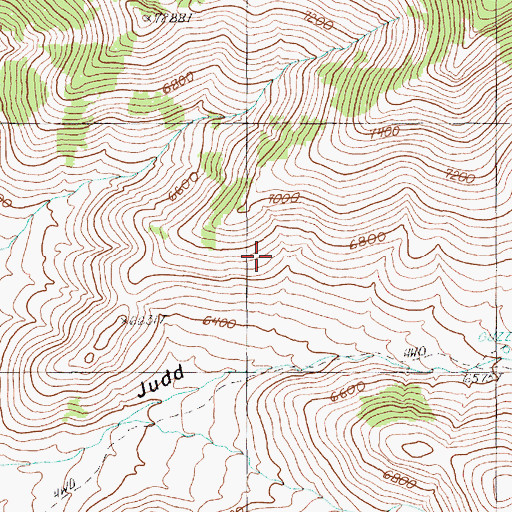Topographic Map of Echemendy Number Five, NV