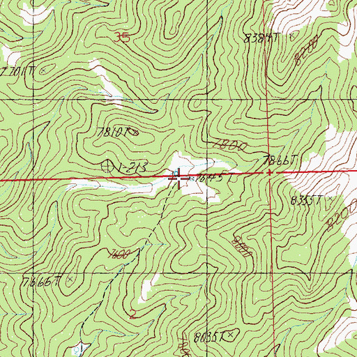 Topographic Map of Long Spring, NV