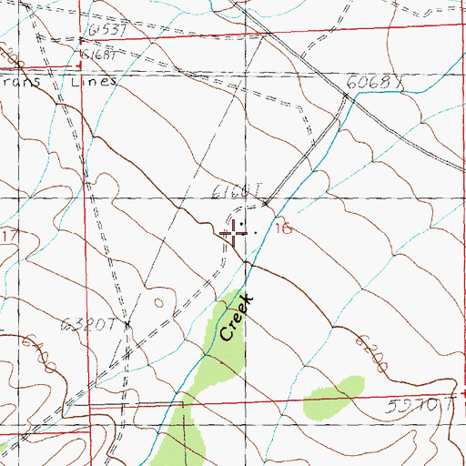 Topographic Map of Baker Maintenance Station, NV