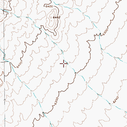 Topographic Map of White Rock Spring, NV