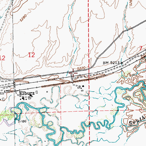 Topographic Map of Peko (historical), NV