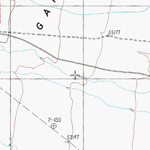 Topographic Map of Modes Hole Spring, NV