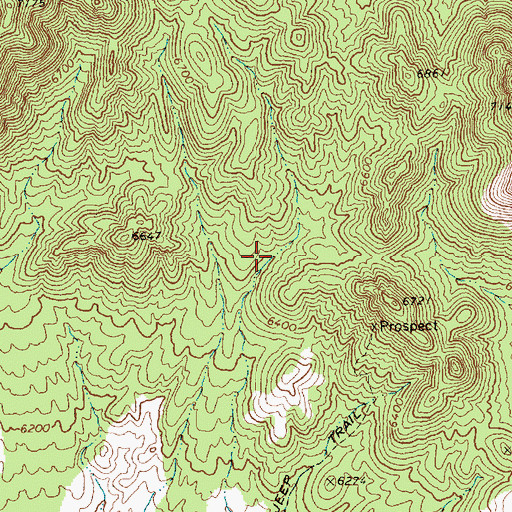 Topographic Map of Burnt Station Spring, NV