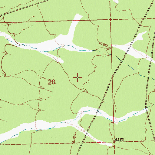 Topographic Map of Cedar Flat, NV