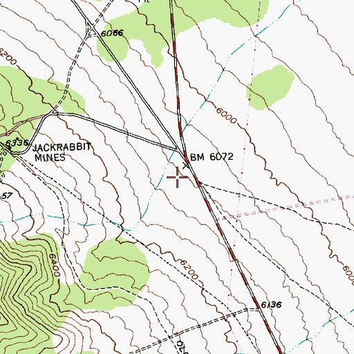 Topographic Map of Stonehouse (historical), NV