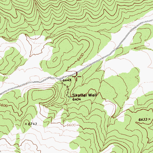 Topographic Map of Tullocks Coal Mine (historical), NV