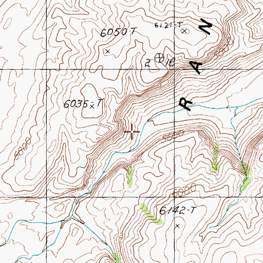 Topographic Map of Cottontail Pass, NV
