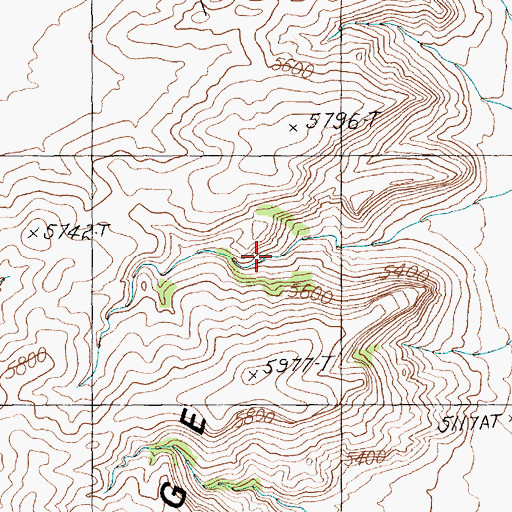 Topographic Map of Little Davis Spring, NV