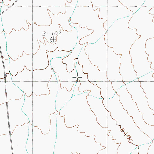 Topographic Map of Tule Spring, NV