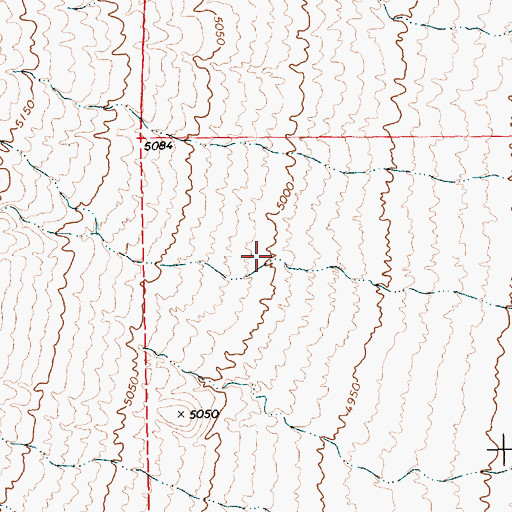 Topographic Map of Swiss Bob Reservoir, NV