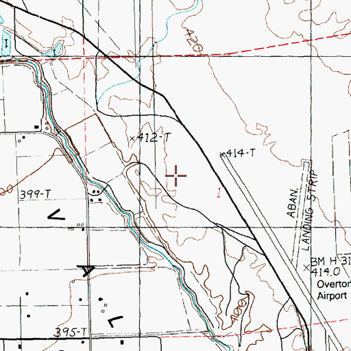 Topographic Map of Saint Joseph (historical), NV