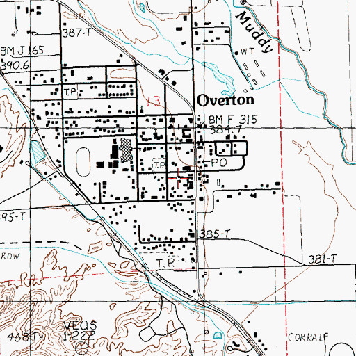 Topographic Map of Southern Nevada Memorial Hospital, NV