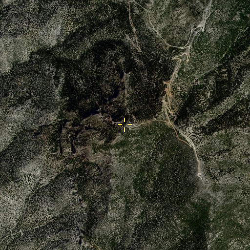 Aerial/Satellite Image of Comet Peak, NV