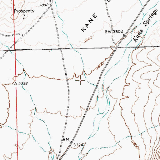 Topographic Map of Stewart Spring, NV