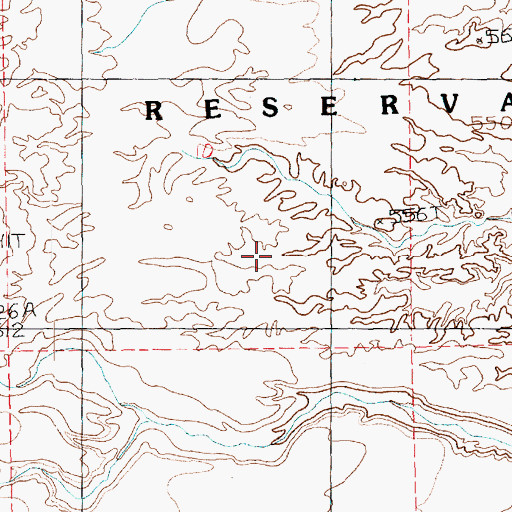 Topographic Map of Livingston Number One Spring, NV
