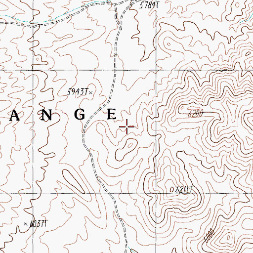 Topographic Map of Alum Spring, NV