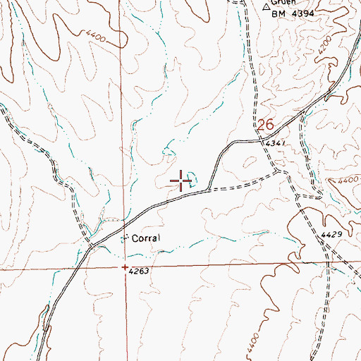 Topographic Map of Elgin Summit Reservoir, NV