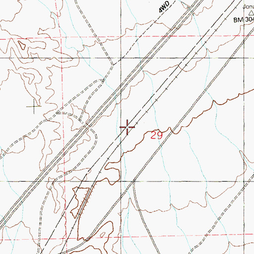 Topographic Map of Sutor (historical), NV