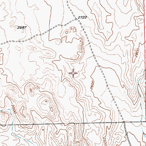 Topographic Map of Discovery Spring, NV