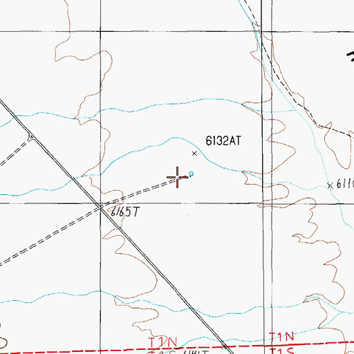 Topographic Map of Rutland Mill (historical), NV