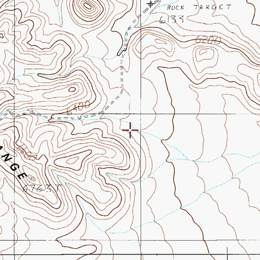 Topographic Map of Hennan Spring, NV