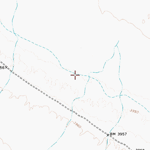 Topographic Map of Tonopah Well, NV