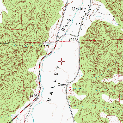Topographic Map of Homer (historical), NV