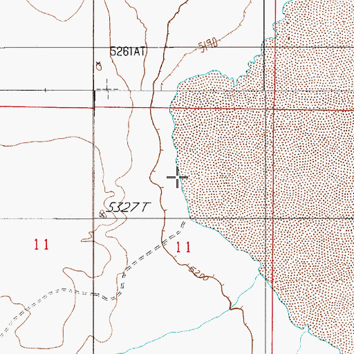 Topographic Map of Iron Tank (historical), NV