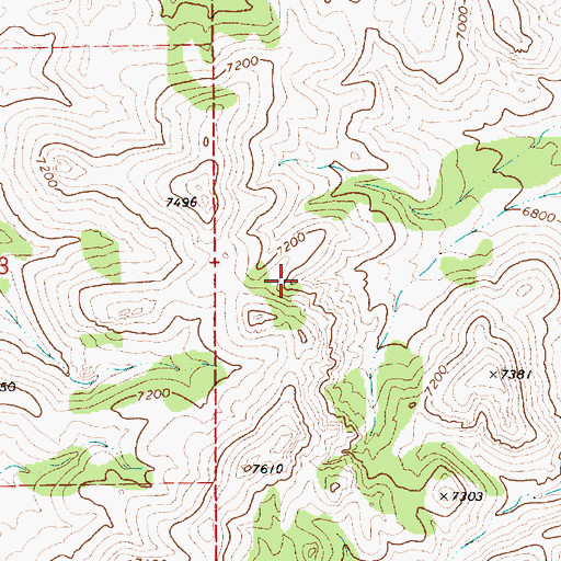 Topographic Map of Radium Spring, NV