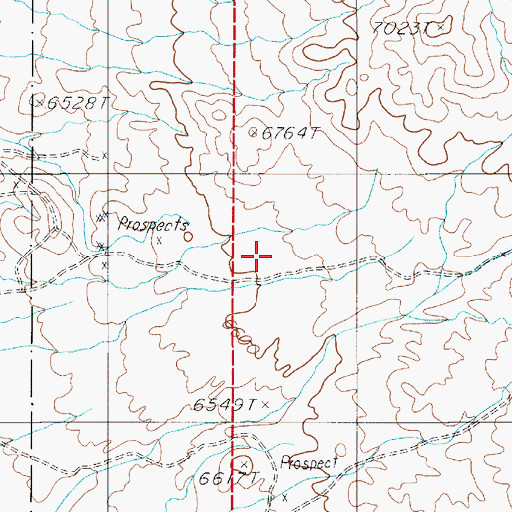 Topographic Map of Woodchopper Spring, NV